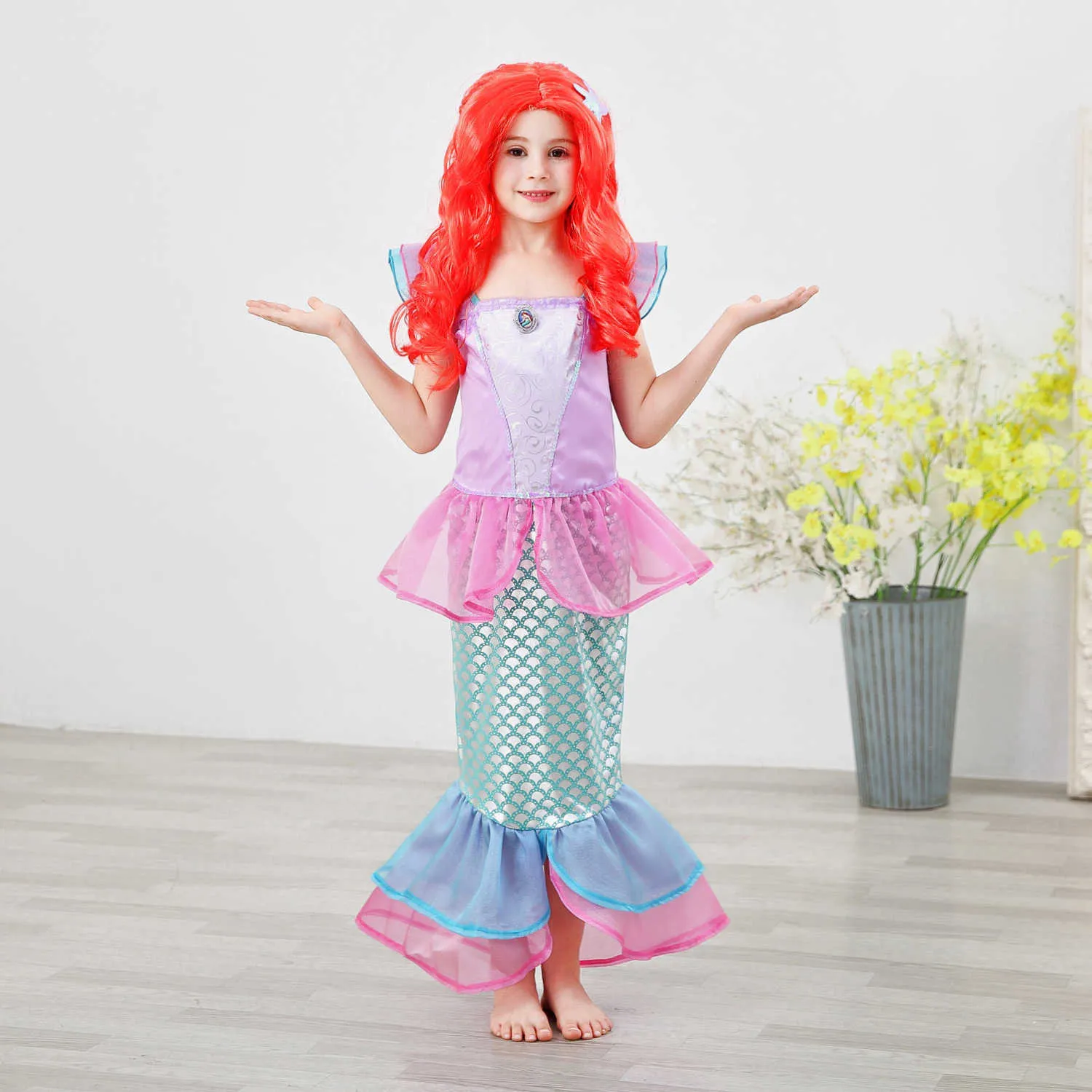 Little Mermaid Ariel adult women's teens legging