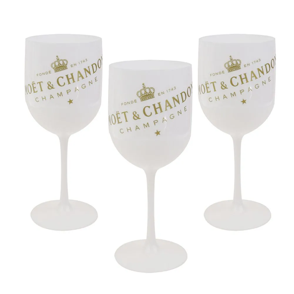 16oz Plastic Wine Goblets Acrylic Glasses Unbreakable Champagnes Wine