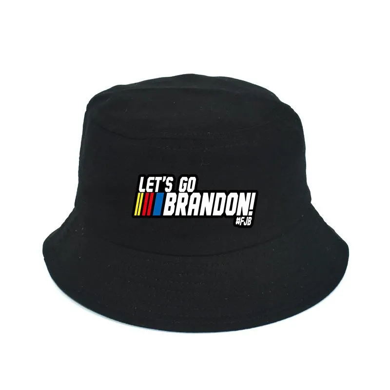 LET`S GO BRANDON Printing Sun Hats Fisherman Cap 2024 Presidential Election Hat Adults Universal