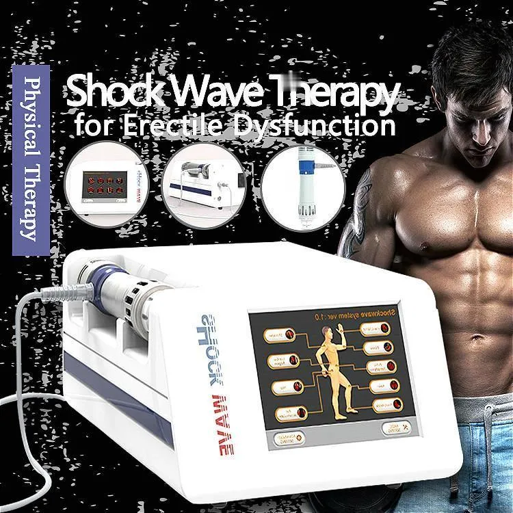 SW8 Sağlık Gadgets Şok Dalga Makinesi Etkili Fiziksel Ağrı Tedavisi Sistemi Akustik Ekstrakorporeal Ağrı kesici Rölyever Için Shockwave Makineleri