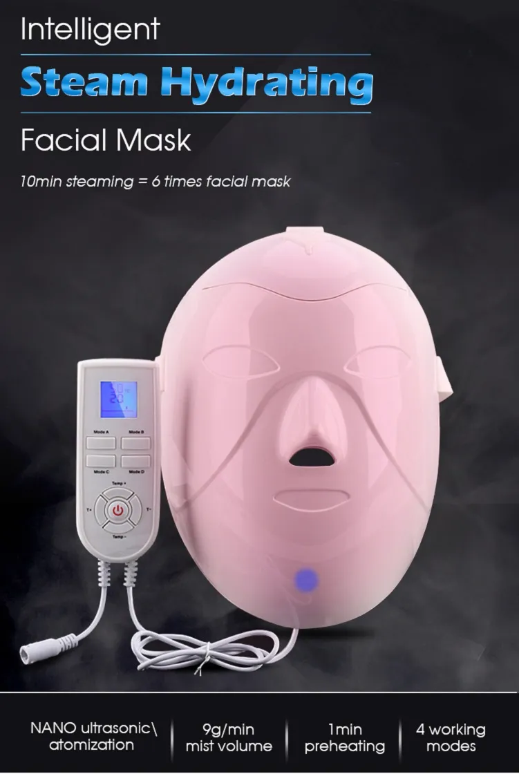 Pulverizador Portatil Vapeur Reabastecimento de água Instrumento Facial Máscara