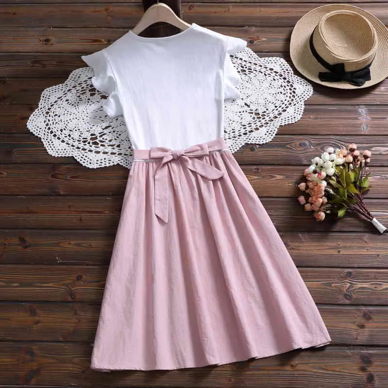 women's elegant white dresses Elegant White Embroidered Maxi Dress for Women – FineLook main image 0