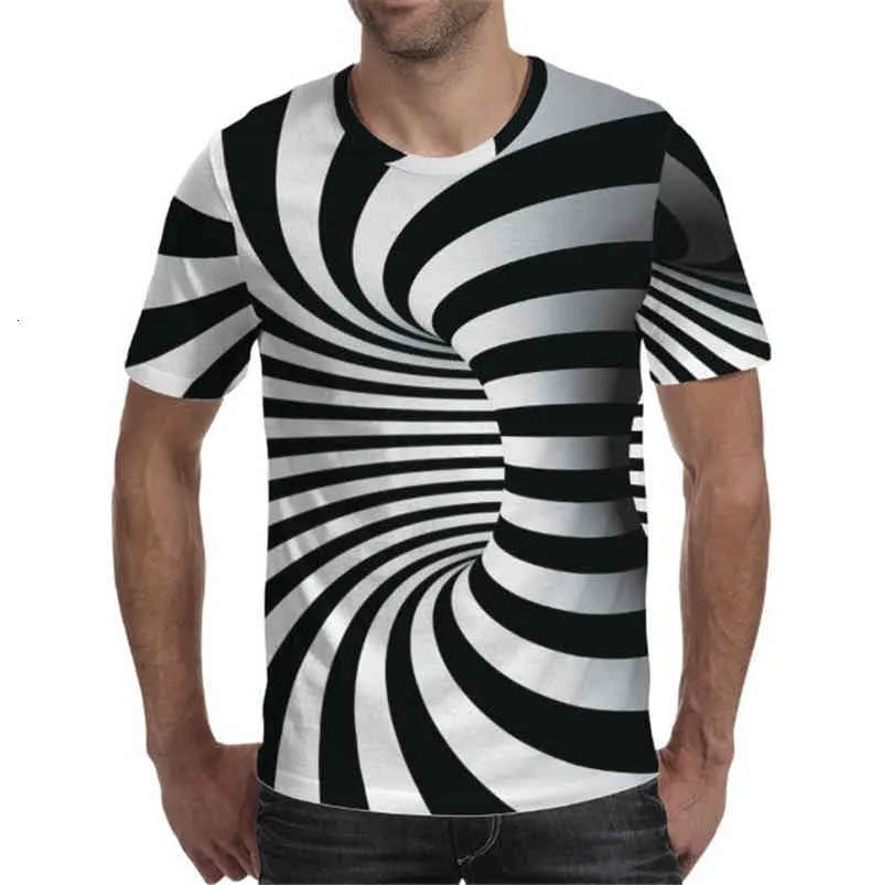 Tshirts Casual O Neck Short Sleeve Visual Art T Shirt New Mens Summer Clothing Mens 3D Designer