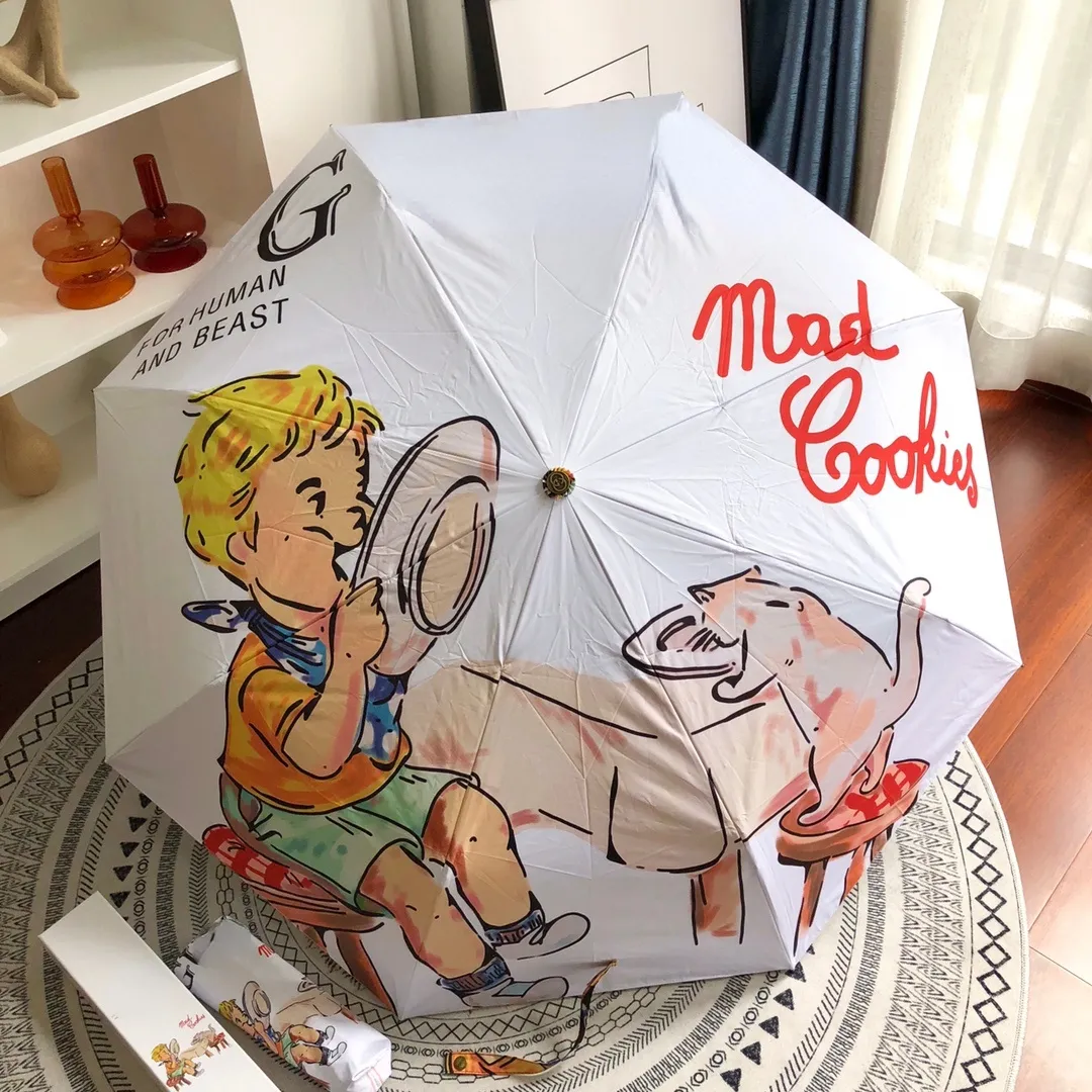 Designer discount folding umbrellas
