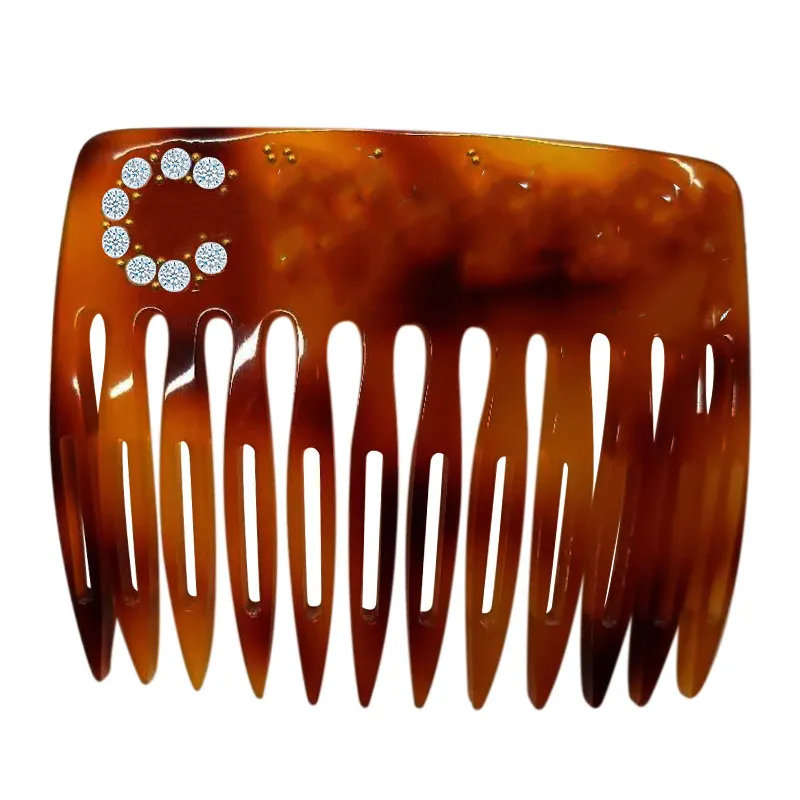 مصمم إلكتروني الشعر مقطع المشابك النساء ins حجر الراين أنيقة الشعر مشط الأزياء والمجوهرات هدية 55 XC