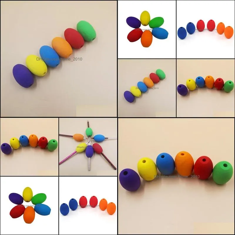 Oval Shape Pencil Grips EVA Soft Pen Grip for Kids Handwritting Students Children School Supplies Wholesale