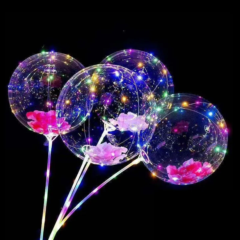 Bygytyo 20 LED Bobo Balloons, 5 Sets LED Light Up India