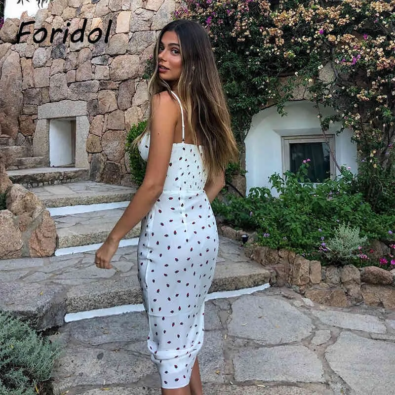Strawberry Sundress: Flowing White Chiffon Maxi Dress - Shop Now for Summer  Style! from Dhgate Basic & Casual Dresses