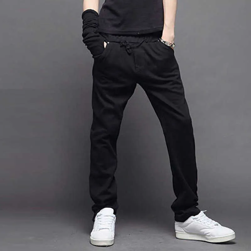 Män Modebyxor Casual Sweatbyxor Tracksuit Bottoms Byxor Hip Hop Mens Joggers M-3XL X0723