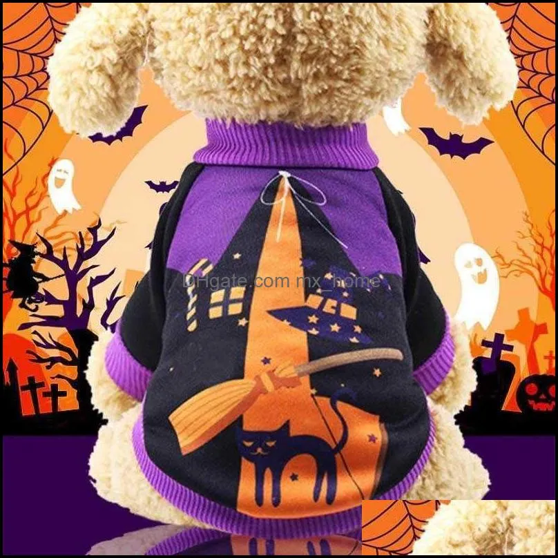 Dog Apparel Cute Small Carnival Cats For Outfit Costume Feet Halloween Pet Funny Jacket Cat Clothes Two Winter s 2 Styles HH9-3317 4607