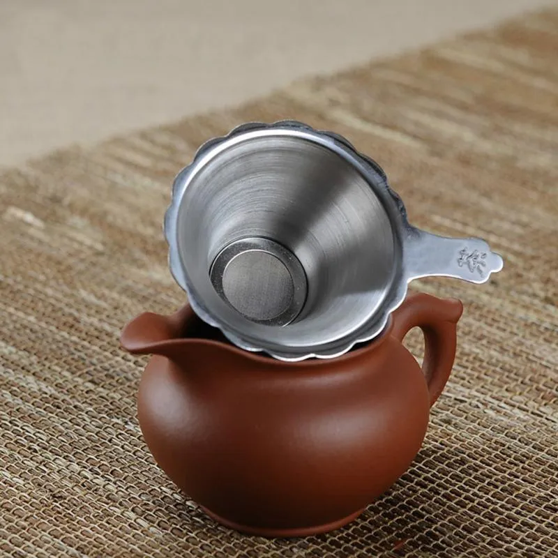 Stainless Steel Tea Strainers Tools Teapot Teas Infuser Special Fine Filter Household Teas Set Accessories