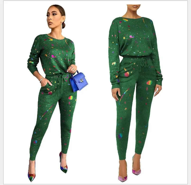 Supre Womens Sequin Letter Print Two Piece Tracksuit Set Back With O Neck  Top And Long Pants From Qiuxiang5688, $36.16 | DHgate.Com