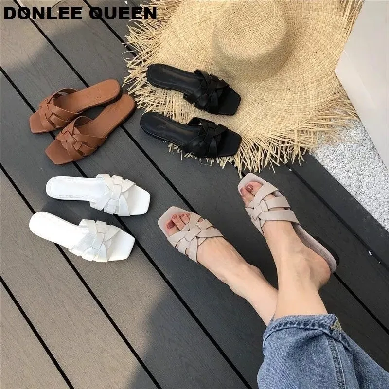 Queen status deals flat sandal