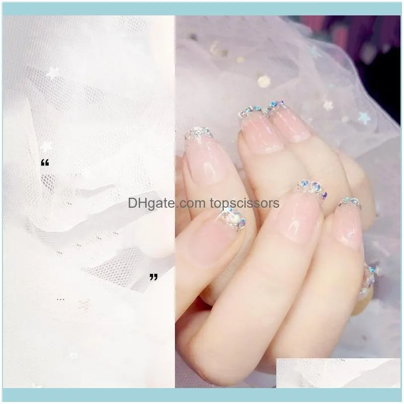 Nail Art Decorations 1440pcs /1pack Crystal Rhinestones For Nails AB Gem Mixed Size (SS6-SS20) Rhinestone