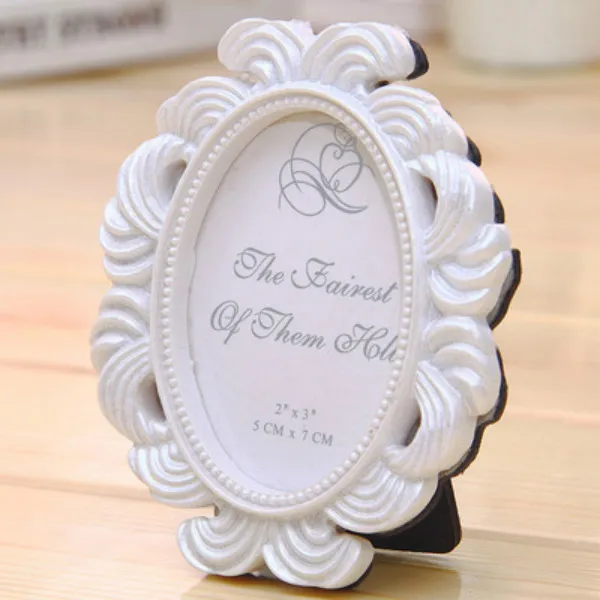 Party Supplies White&Black Baroque Picture/Photo Frame Place Card Holder Wedding&Bridal Shower Favors RH4132