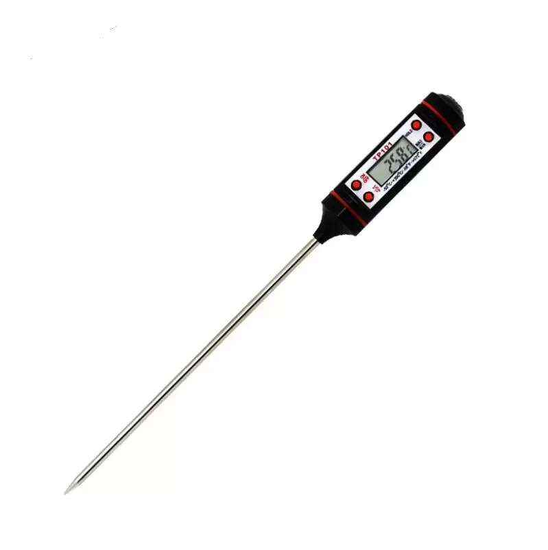 5.9inch Food Grade LCD Screen Habor Digital Meat Thermometer BBQ Hold Function for Kitchen Cooking Grill Candy Milk Water