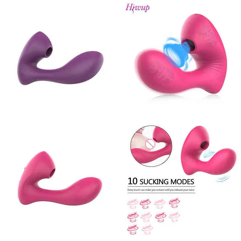 NXY Sex Toy Vibrators Kvinnor Oral Clitoris inhalator Vuxna produkter 10 Modeller 1218