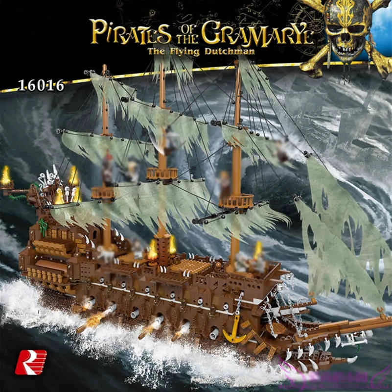 Lego pirates of the caribbean sets flying 2025 dutchman