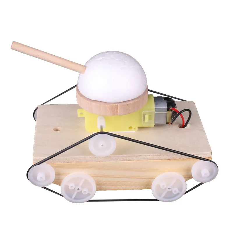 Scientific experiment set toys, children's science, technology, physical equipment creative handmade materials, diy tank cars