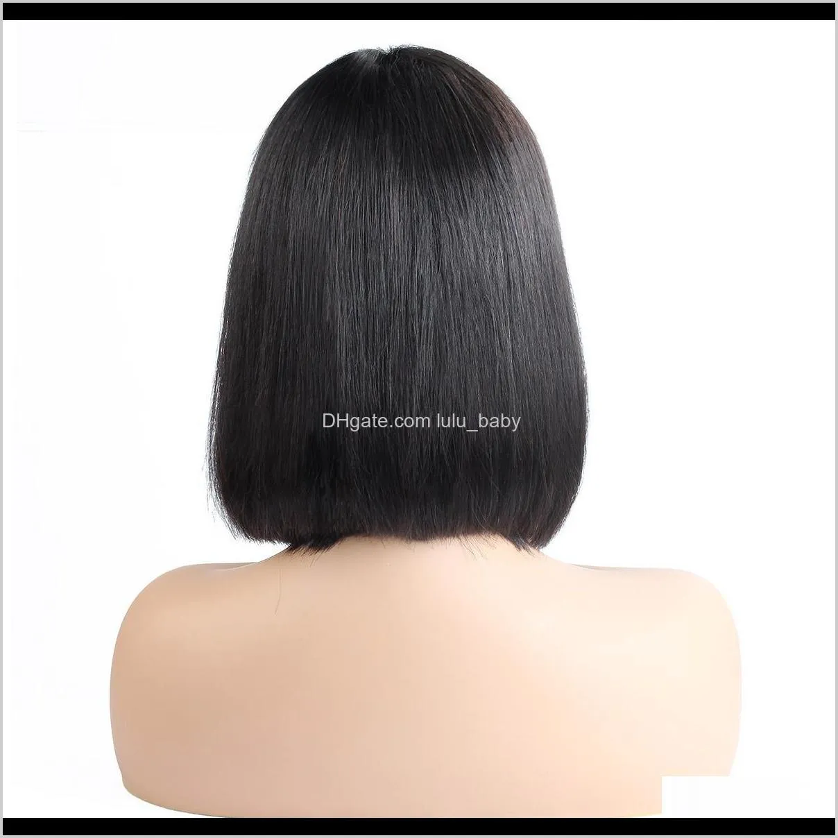 t lace short bob wig 8-14inch straight human hair wigs brazilian virgin human hair lace front wigs swiss lace frontal wig