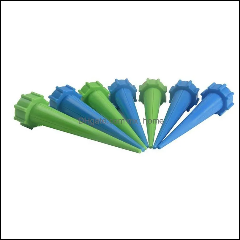 Suprimentos de rega Pátio, Lawn Jardim Home Gardenwatering Equipamentos 1Plant Flor Flor Controle de Água Drip Cone Spike Waterer Garrafa Irrigação