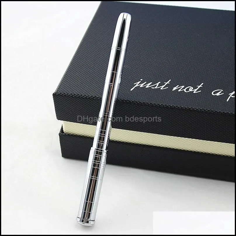 Luxury Metal Roller Pen Ballpoint Pen For Business Gifts Writing birthday gift Office School Supplies Material Stationery pencil1