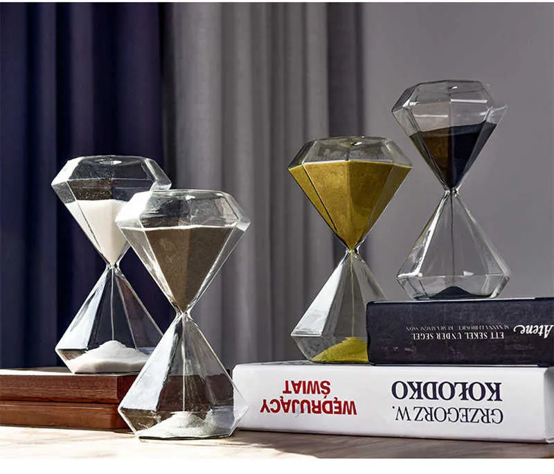 Clessidra Legno 10 Minuti Con Sabbia Blu - Timer Decorativo Per Casa E Ufficio - Foto 4