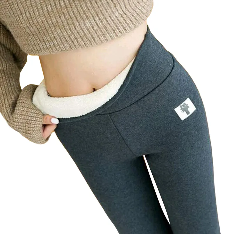 Women Ladies Thermal Tights Winter Warm Fleece Lined Thick Full