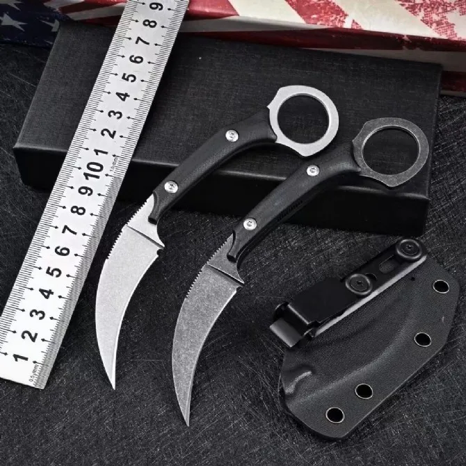 カランビットナイフ D2 スチール、G10を￥2,712 | DHgate