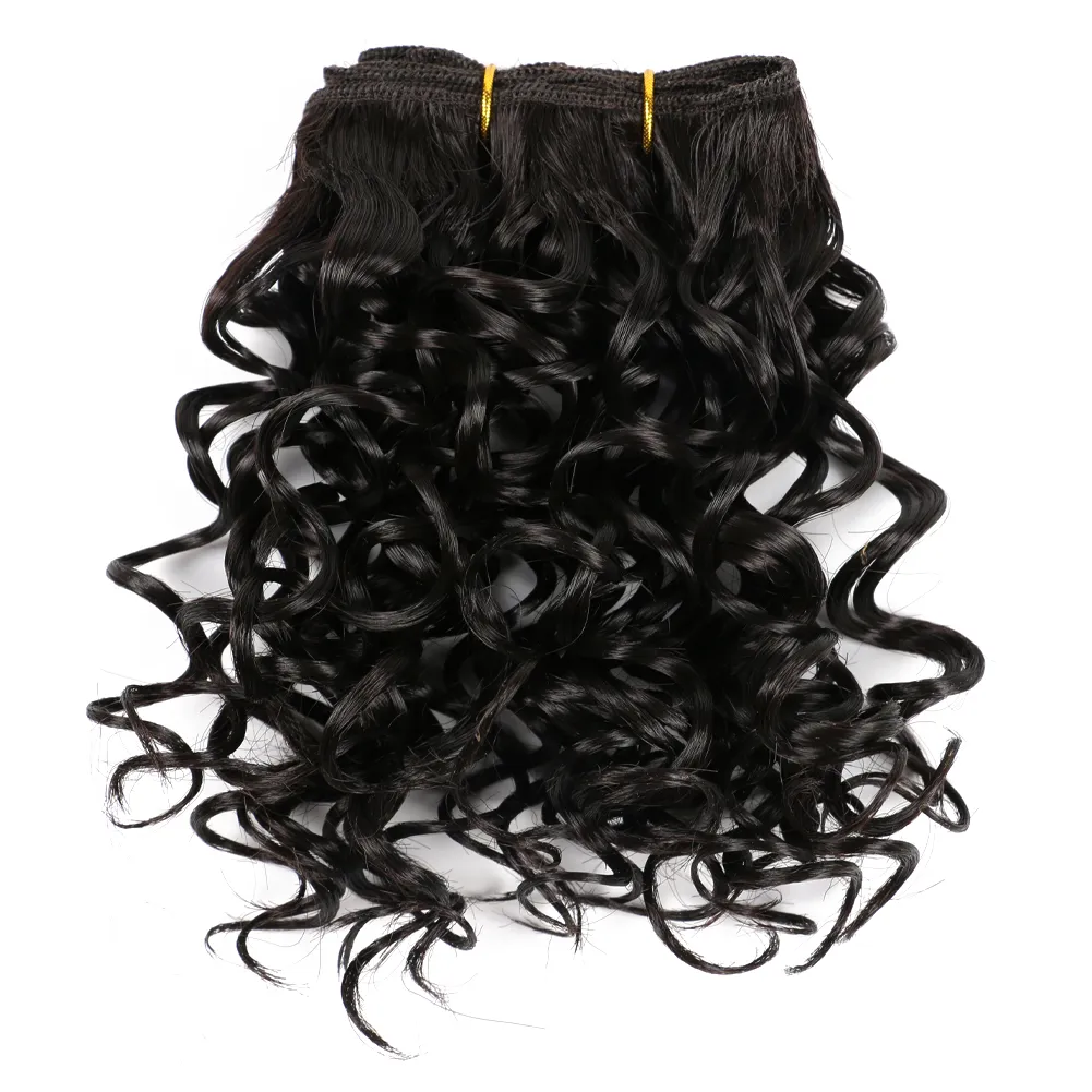 Short hair weave 8 clearance inches