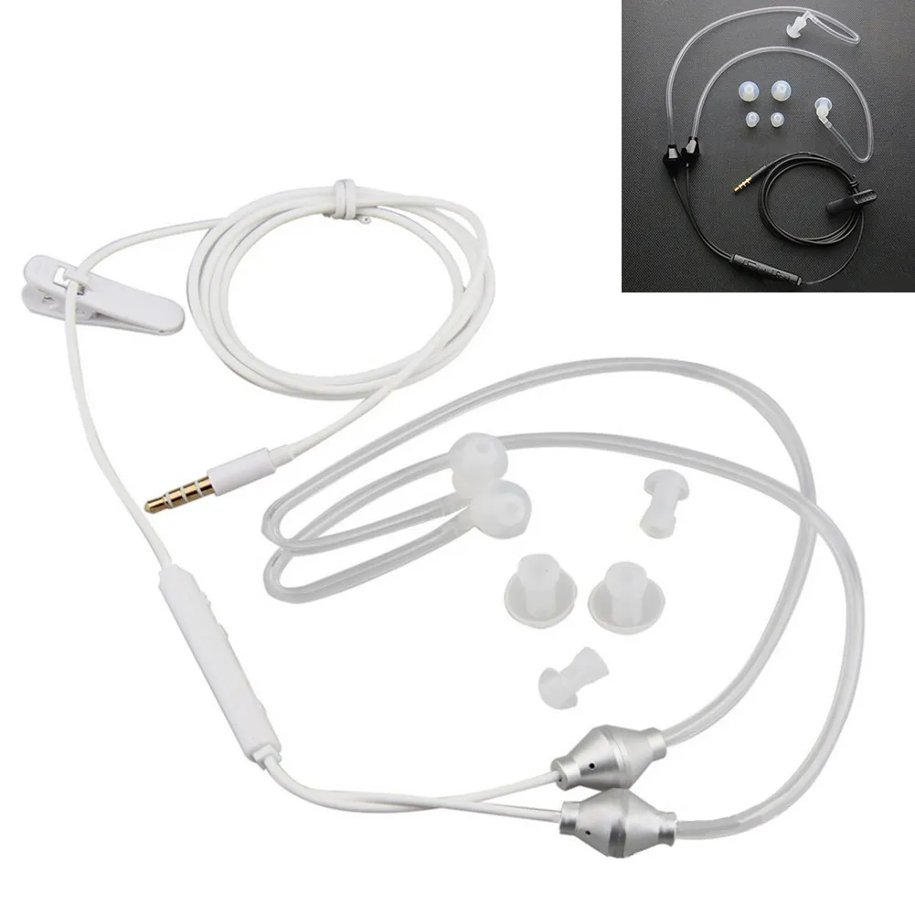 HYTERA ES-02 Écouteurs avec tube acoustique Prise 3,5 mm pour réception uniquement