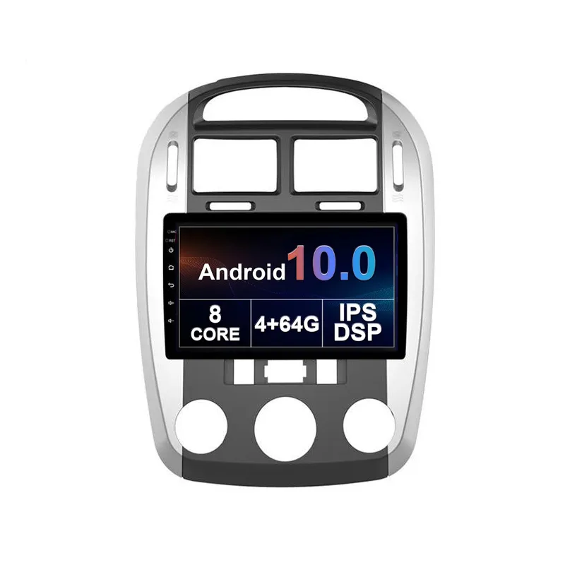 Bil DVD-radio 9 tums spelare Android GPS-navigationssystem för KIA CERATO 2008-2012 med DSP CarPlay USB WiFi
