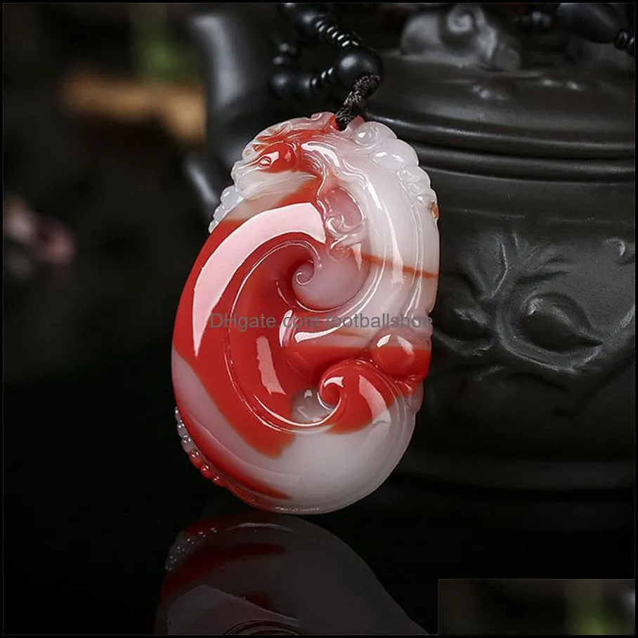 Jade Ruyi Pendant Golden Silk Jade Soapstone Pixiu Charms