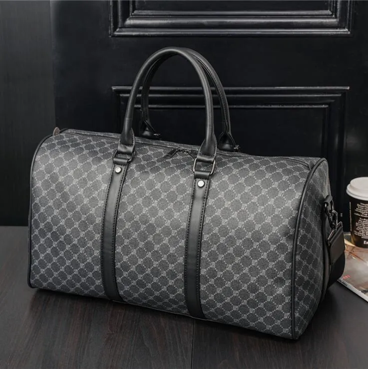 Borsa da uomo all'ingrosso in fabbrica Inghilterra Stile stampato uomo donna borse da viaggio borse da esterno fitness plaid grande borsa a tracolla moda in pelle bagnata e asciutta