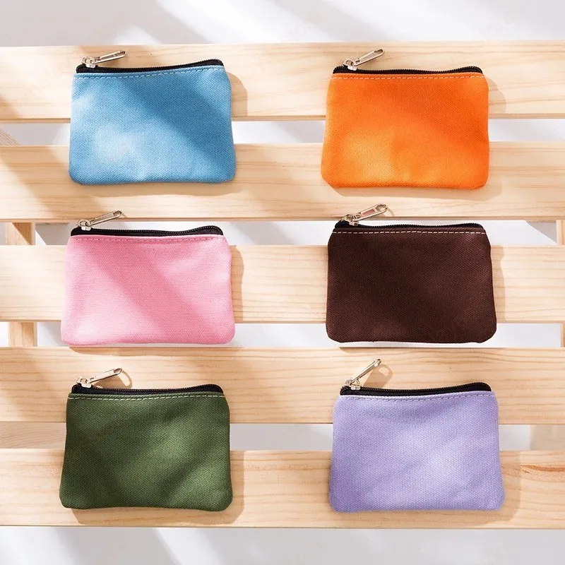 32pcs Canvas Zipper Bag Pencil Case Cosmetic Bag Blank Bag Diy Craft Bag  Cosmetic Bag Cosmetic Bag | Fruugo NO