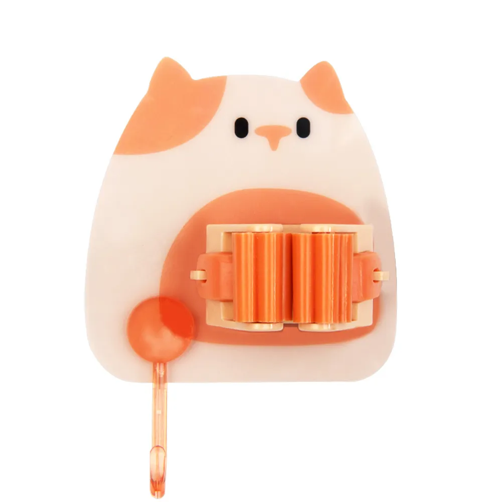 Kawaii Wall Mounted Adhesive Vue 3 Hooks For Multi Purpose Mop, Brush, And Broom  Organization In Kitchen And Bathroom From Funoutdoor, $6.8