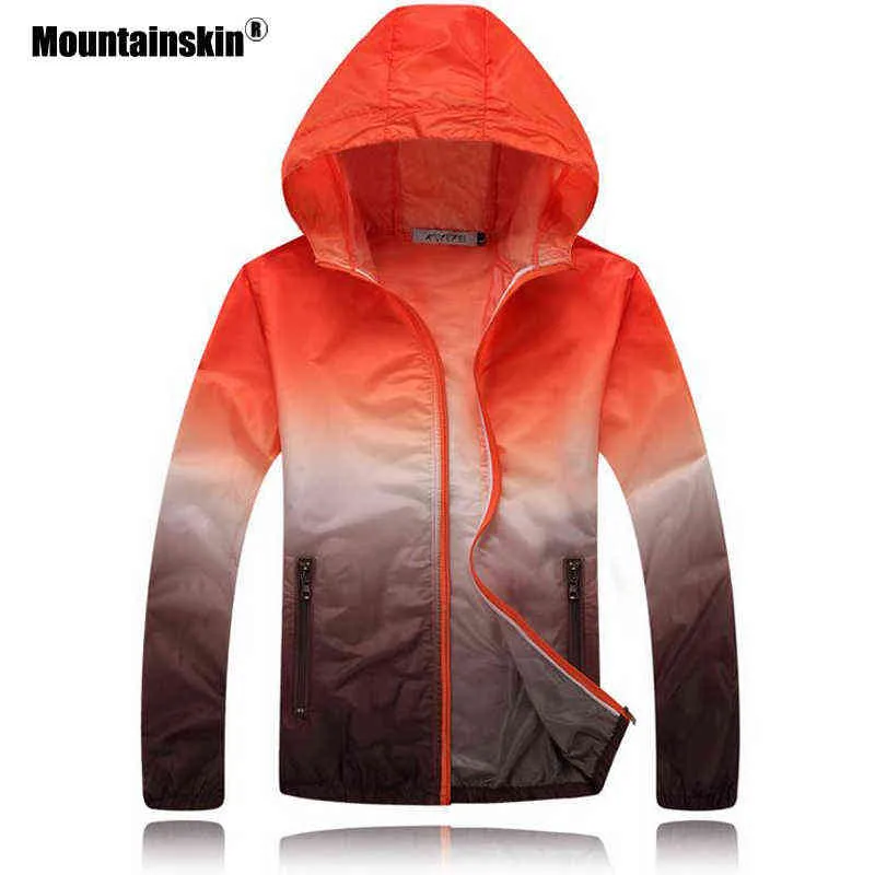 Mountainslet Ultra-Light Huid Jassen Mannen Jassen Dunne Spring Sneldrogende Jas Mens Windbreaker Bovenkleding Damesjassen EDA200 Y1122