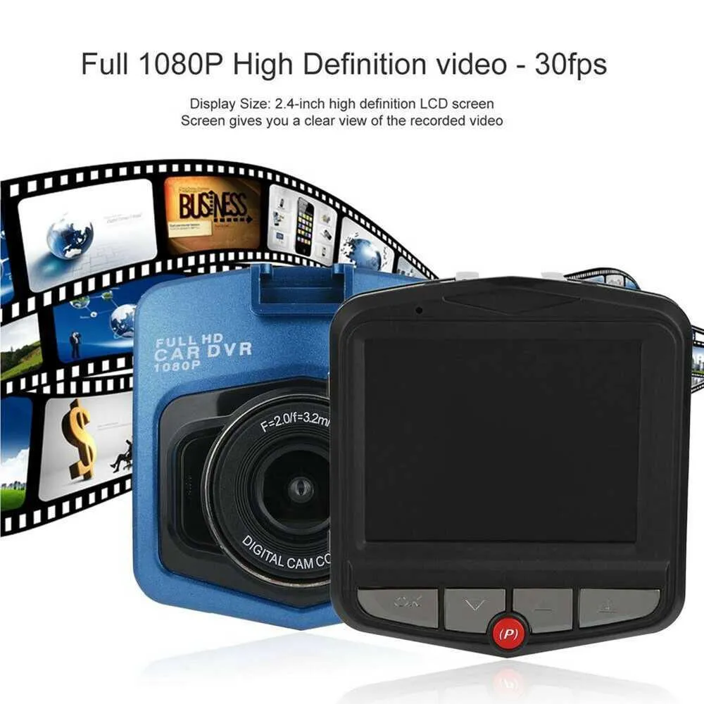 Caméra de tableau de bord grand angle 1080p Full HD 170 degrés