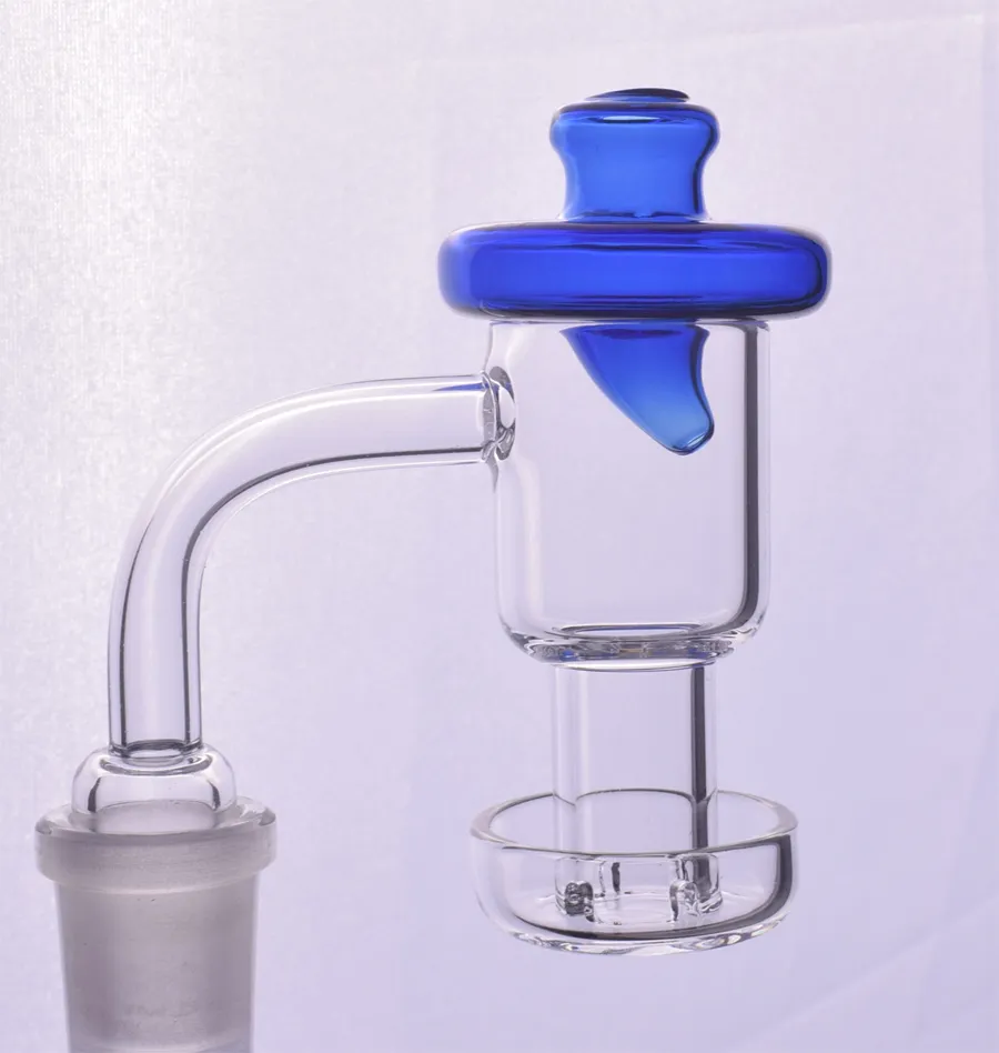 10mm 14mm 18mm Quartz Banger Carb Cap Set Rökning Terp Slurper Bangers Vakuum för glasvatten Bongs DAB Rig