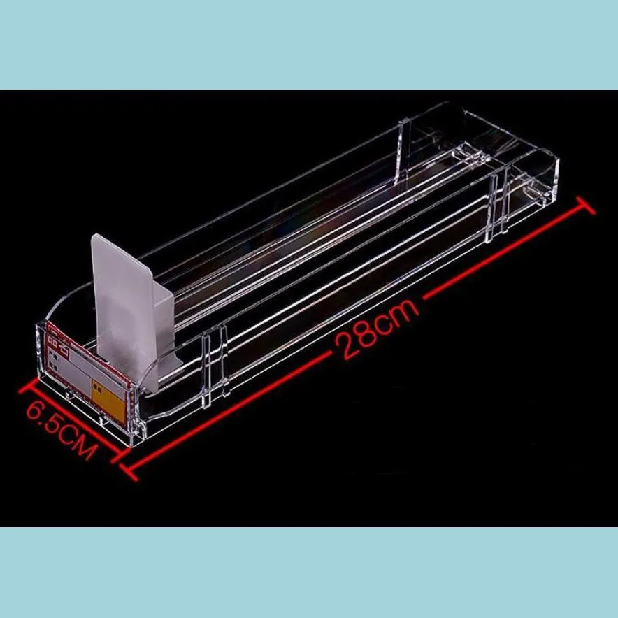 Smoking Accessories Cigarette Display pusher Case Tobacco Display Stand Rack Pushers Holder Divider for Market Store 16cm 24cm 28cm if custom contact