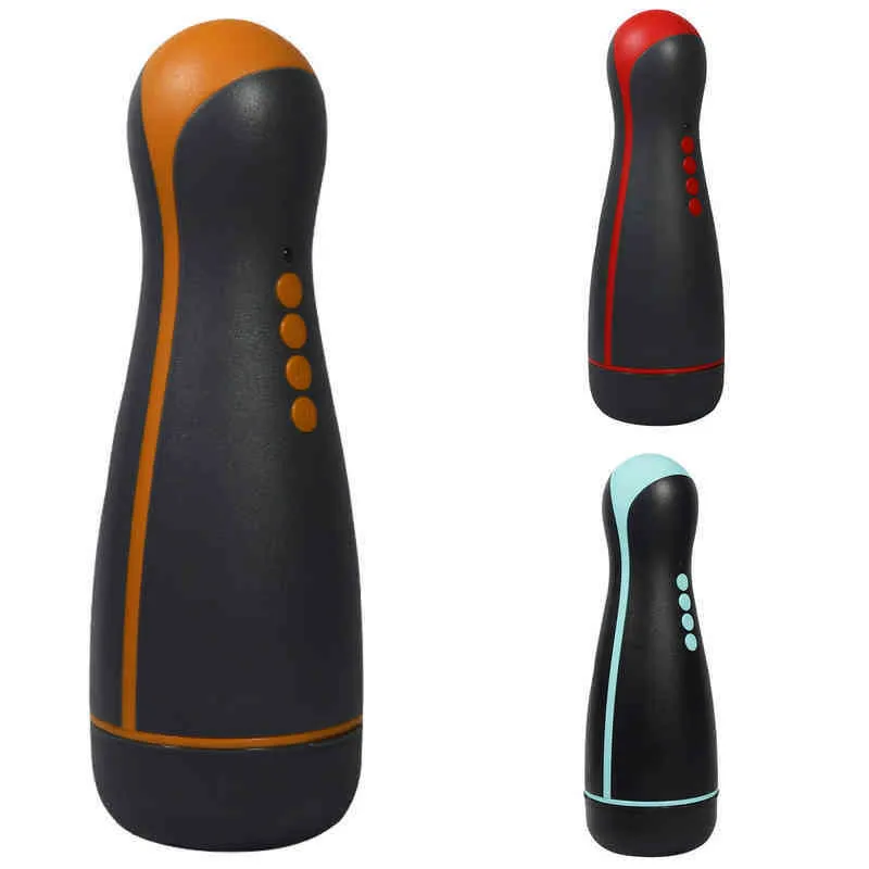 NXY Automatisk flygplan Cup Male Electric Sug Gun Masturbation Device Sex Toy Driver S License 0114