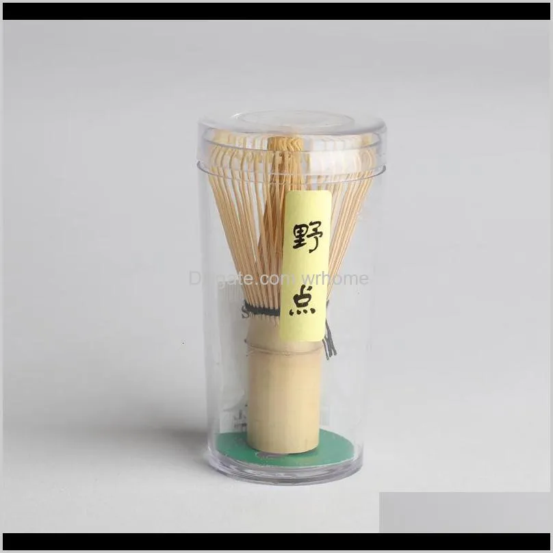 Bamboo Tea Whisk Japanese Ceremony Bamboo Matcha Tea Chasen Tea Service Practical Powder Whisk Brush Scoop Coffee Tools 98 J2
