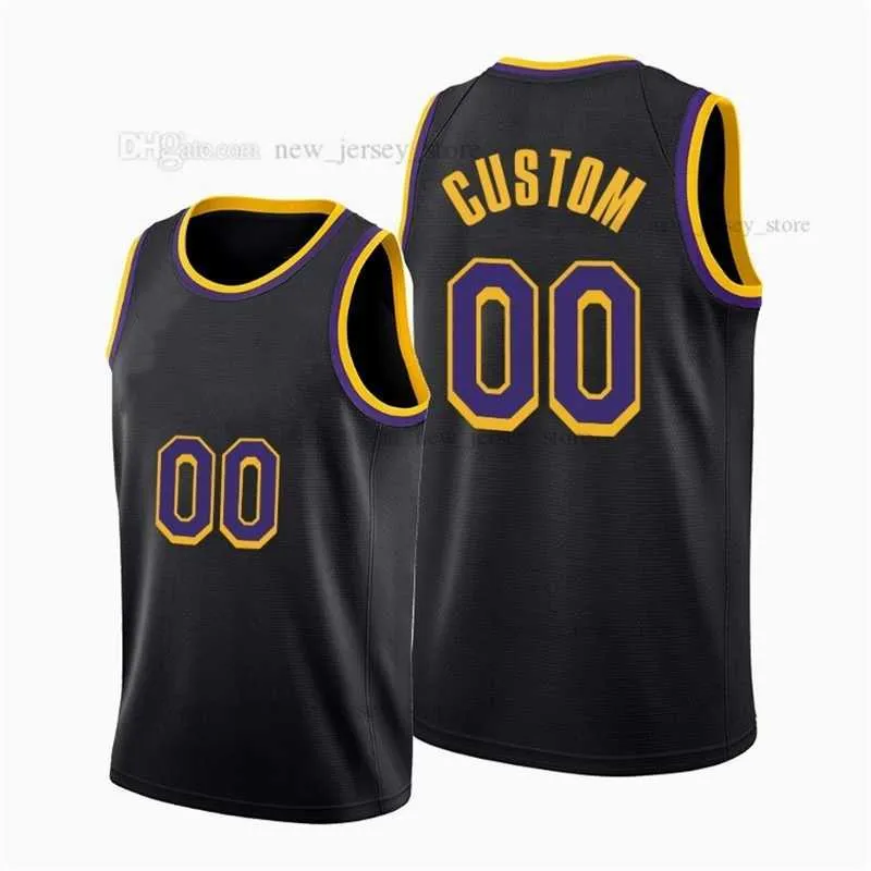 Printed Custom DIY Design Basketball Jerseys Customization Team Uniforms Print Personalized Letters Name and Number Mens Women Kids Youth Los Angeles007