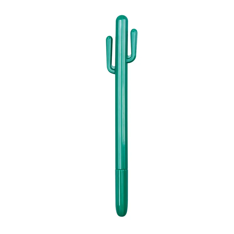 Creative Small  Desert Cactus Styling Pen South Korea Stationery Cartoon Cute Gel Pen Student Prize Gel Pens WLL127