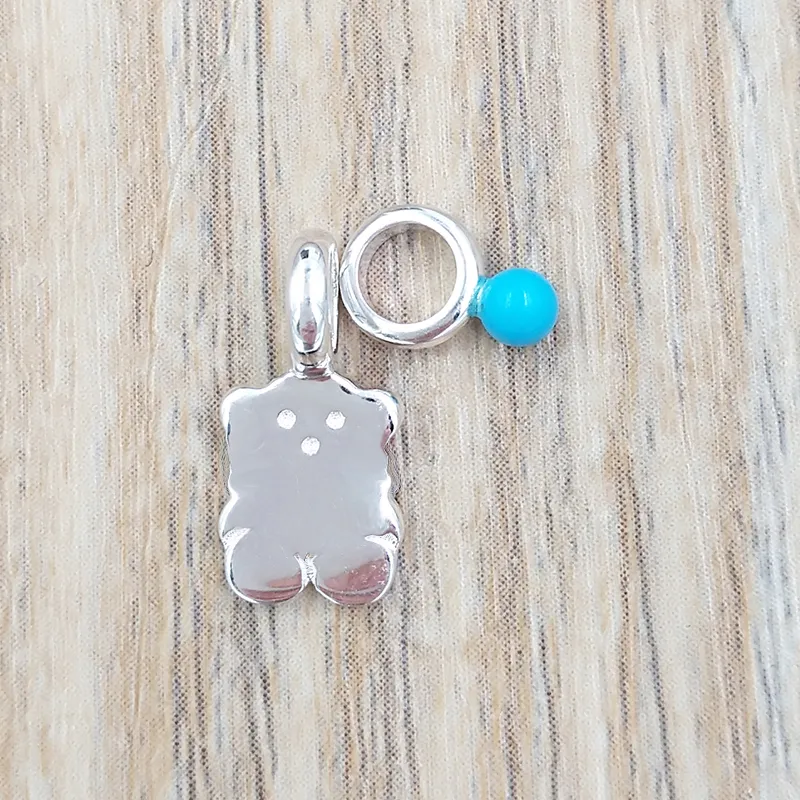 Pack Of Silver And Howlite Pendants 925 Sterling Silver Fits European Bear  Jewelry Style Gift Andy Jewel 912784540 From 8,31 € | DHgate