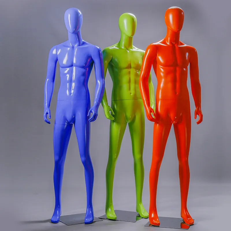 Fashionable Colorful Male Mannequin Full Body Men Style Model For Display