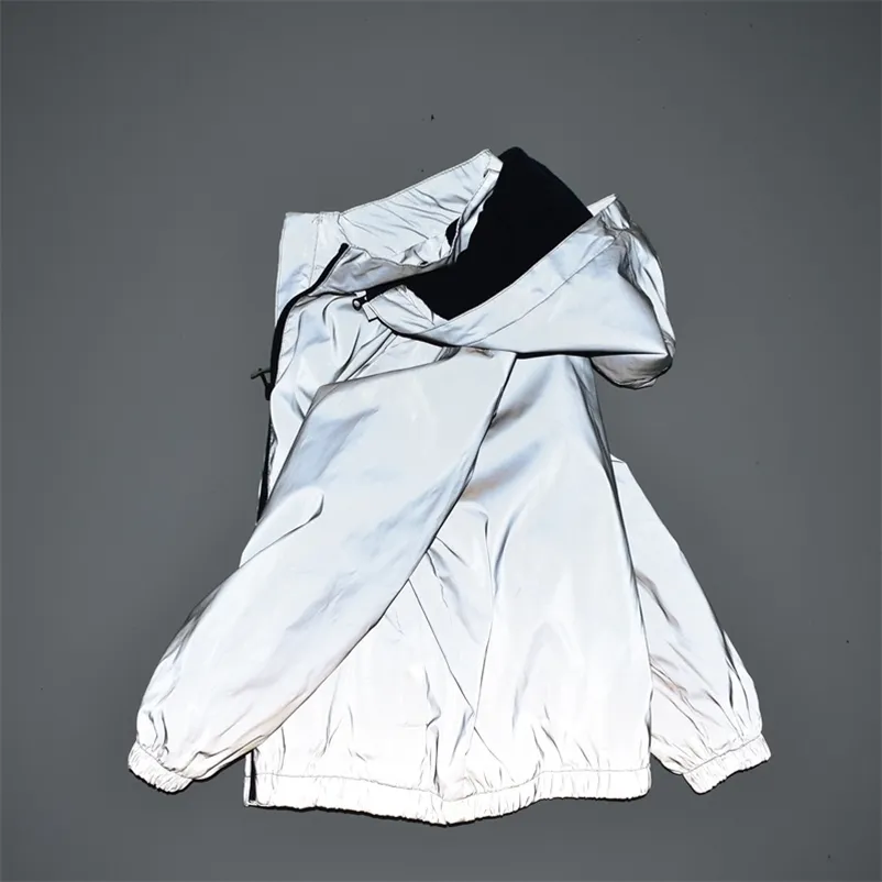 Весна осень детский ребенок одежда большая девушка мальчик ветрозащитный водонепроницаемый светоотражающий пиджак туалетная одежда двойная палуба внутренний полярный флис 211204