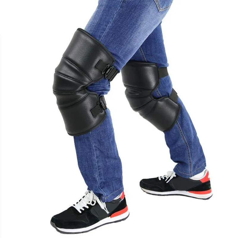 Motorcycle Armor 2021 Ciepłe Kneepad Motocykle Jazda na kolanach Podkładki Wiatroodporna zimowa zima Outdoor Guard PU