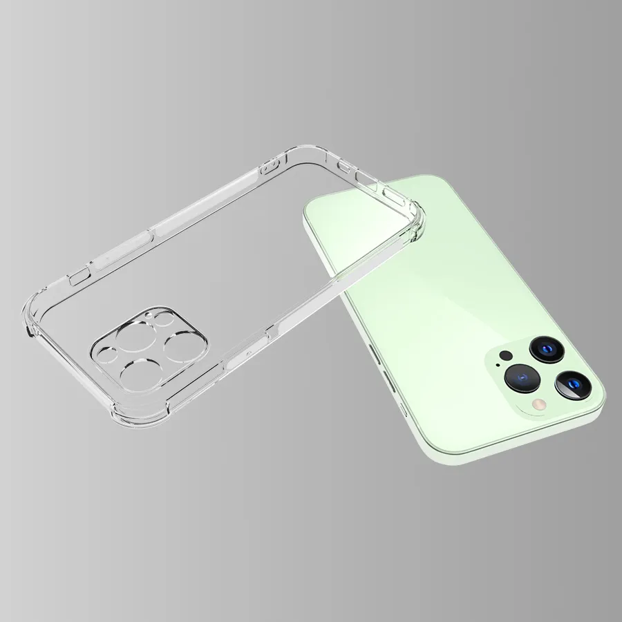 Funda Antideslizante de TPU para iPhone 13 Mini - Flexible - Transparente