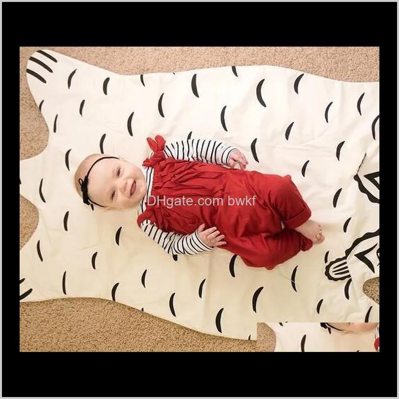 airplane ins baby bear blanket the sofa chair cute carter animal carpet baby quilted jacket newborn swaddle blanket 110*65cm